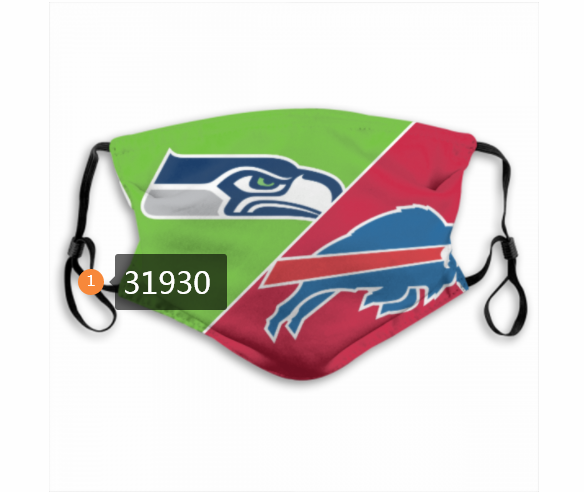 NFL Buffalo Bills 212020 Dust mask with filter